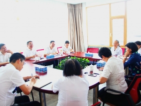 五冶集团四分公司总经理童高述一行来院交流座谈