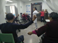 老年病内科东区分部开展照护病人健康锻炼活动