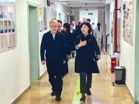 通用技术环球医疗副总经理杨斌辉一行莅临五冶医院调研指导