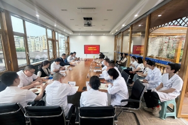 五冶医院召开2026年一季度党建工作例会