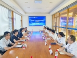 互鉴互学 共话发展：通用环球西安西航医院一行到访五冶医院参观交流