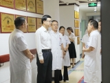通用技术环球医疗党委委员、纪委书记沙述茂赴五冶医院调研指导